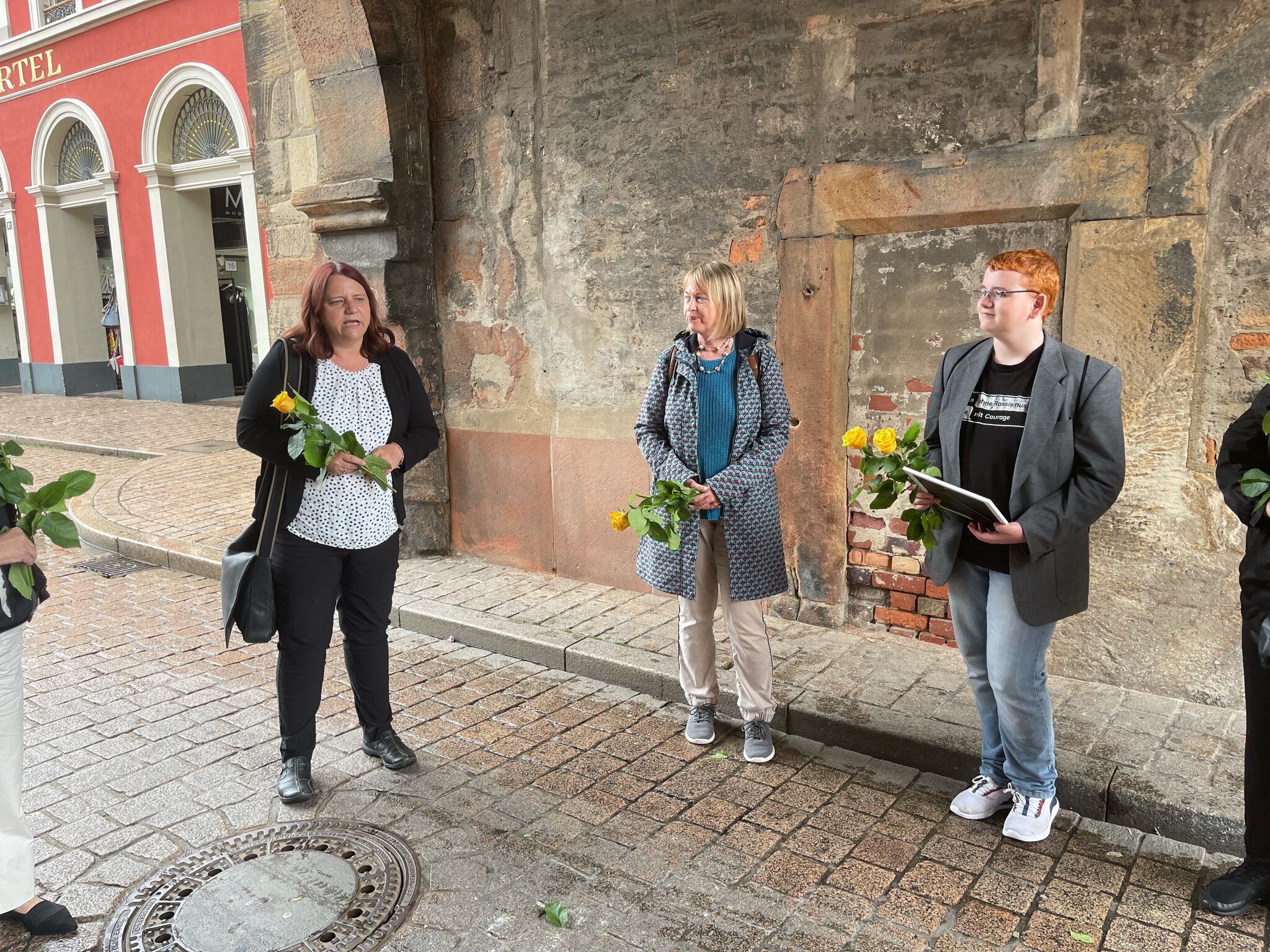 Kerstin Scholl, Jutta Große und Lukas Nord / Foto: Thomas Jakubowski